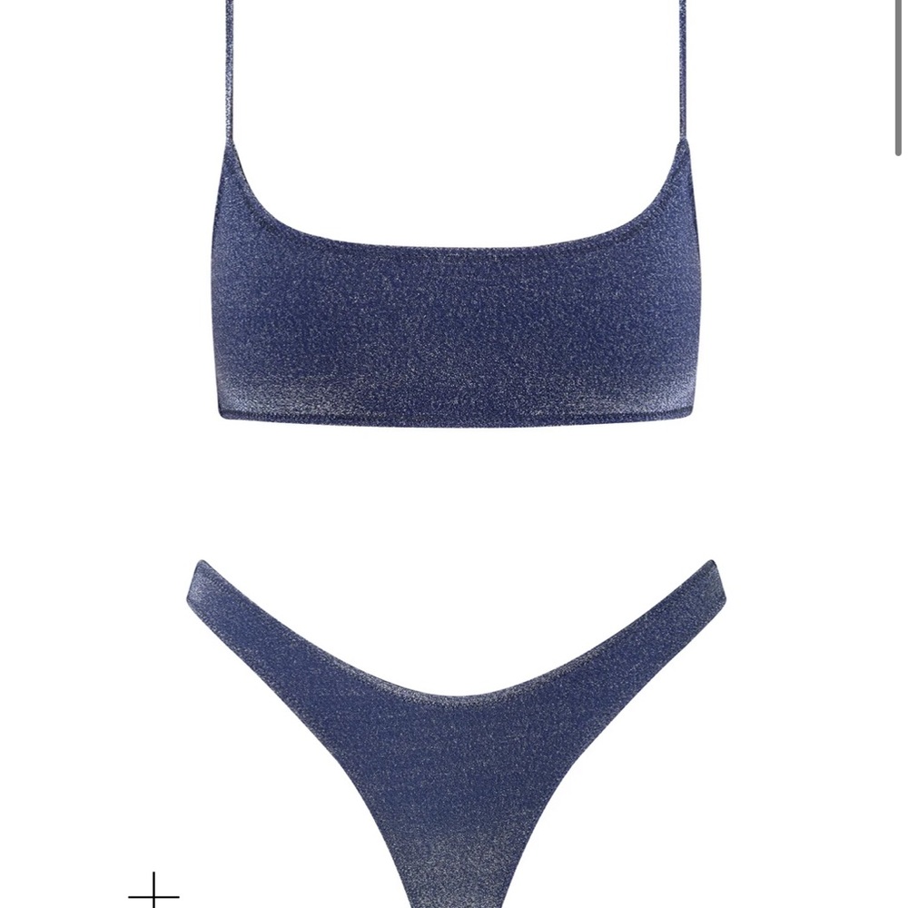 Triangl bikini top and bottom